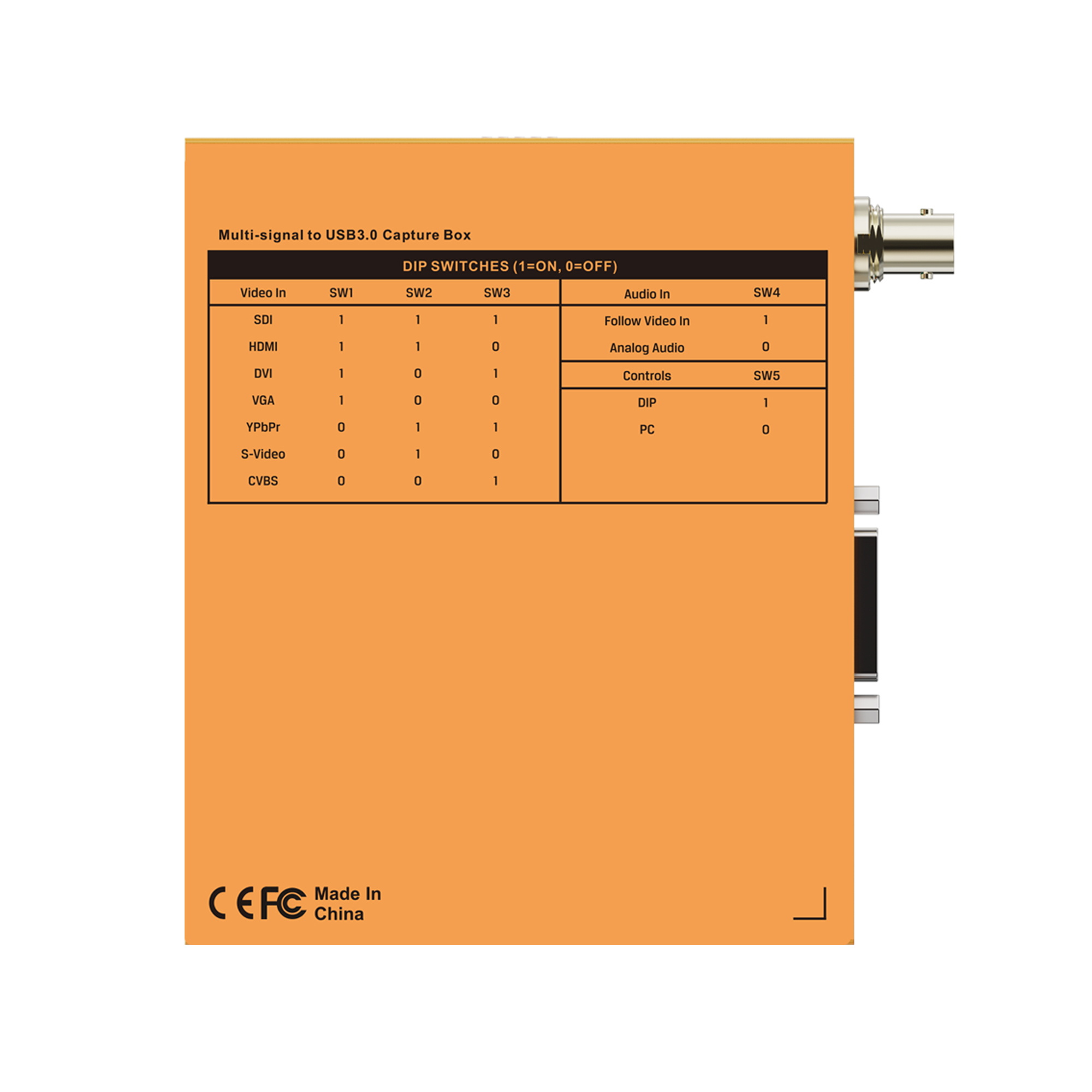 UC7018 - Multi-Signal to USB3.0 Capture