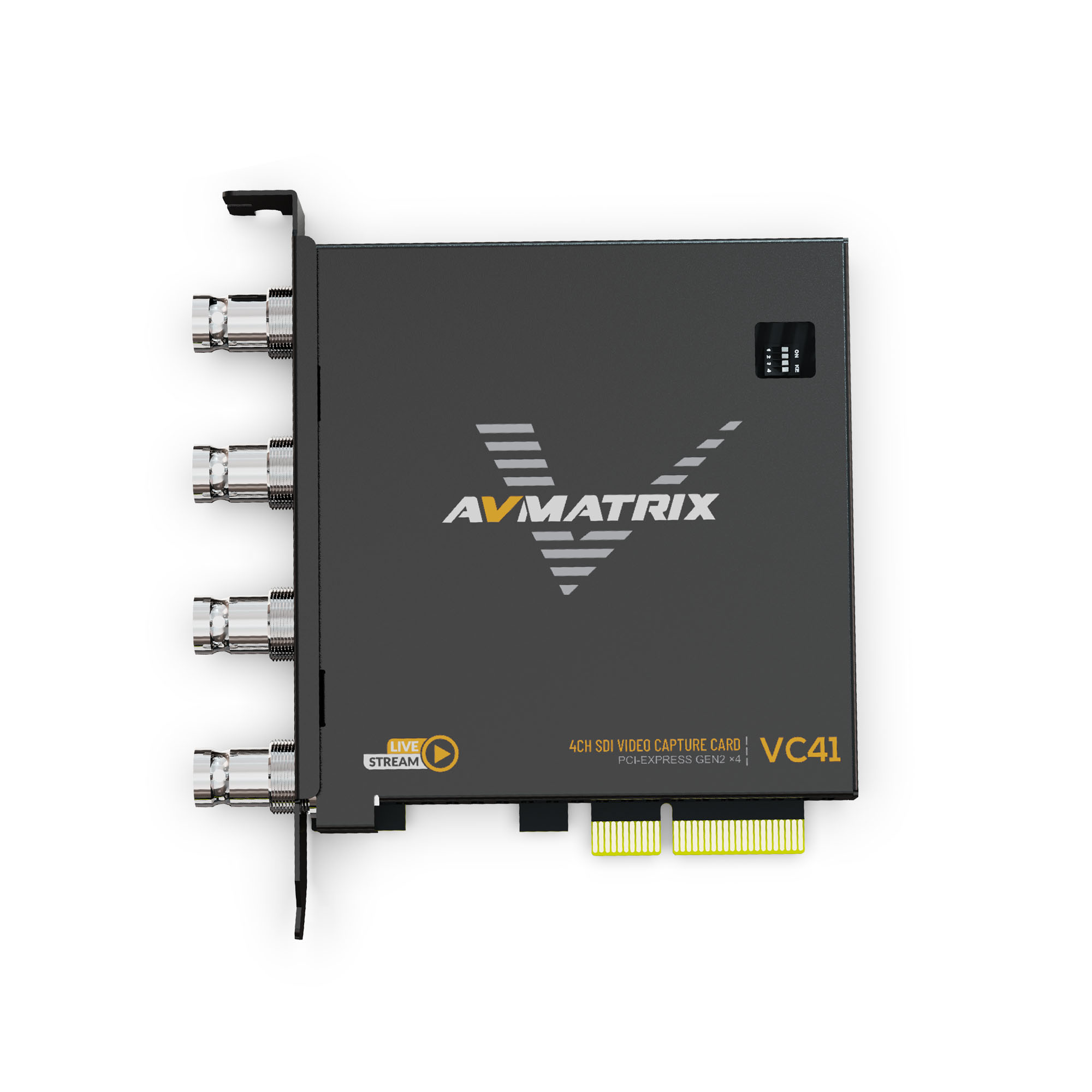 VC41 - 4-CH 3G-SDI PCIE Capture Card