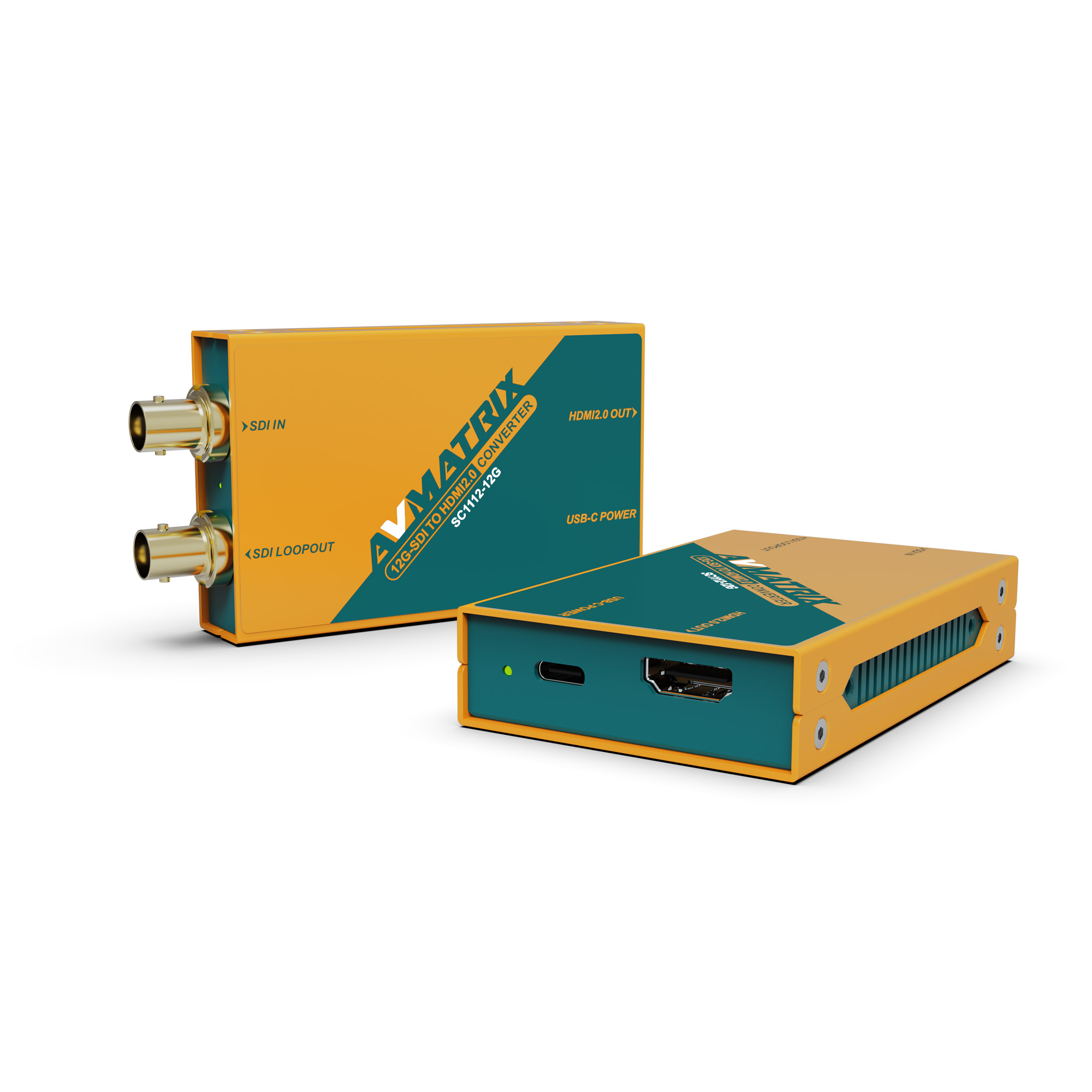SC1112-12G - 12G-SDI to HDMI2.0 Converter