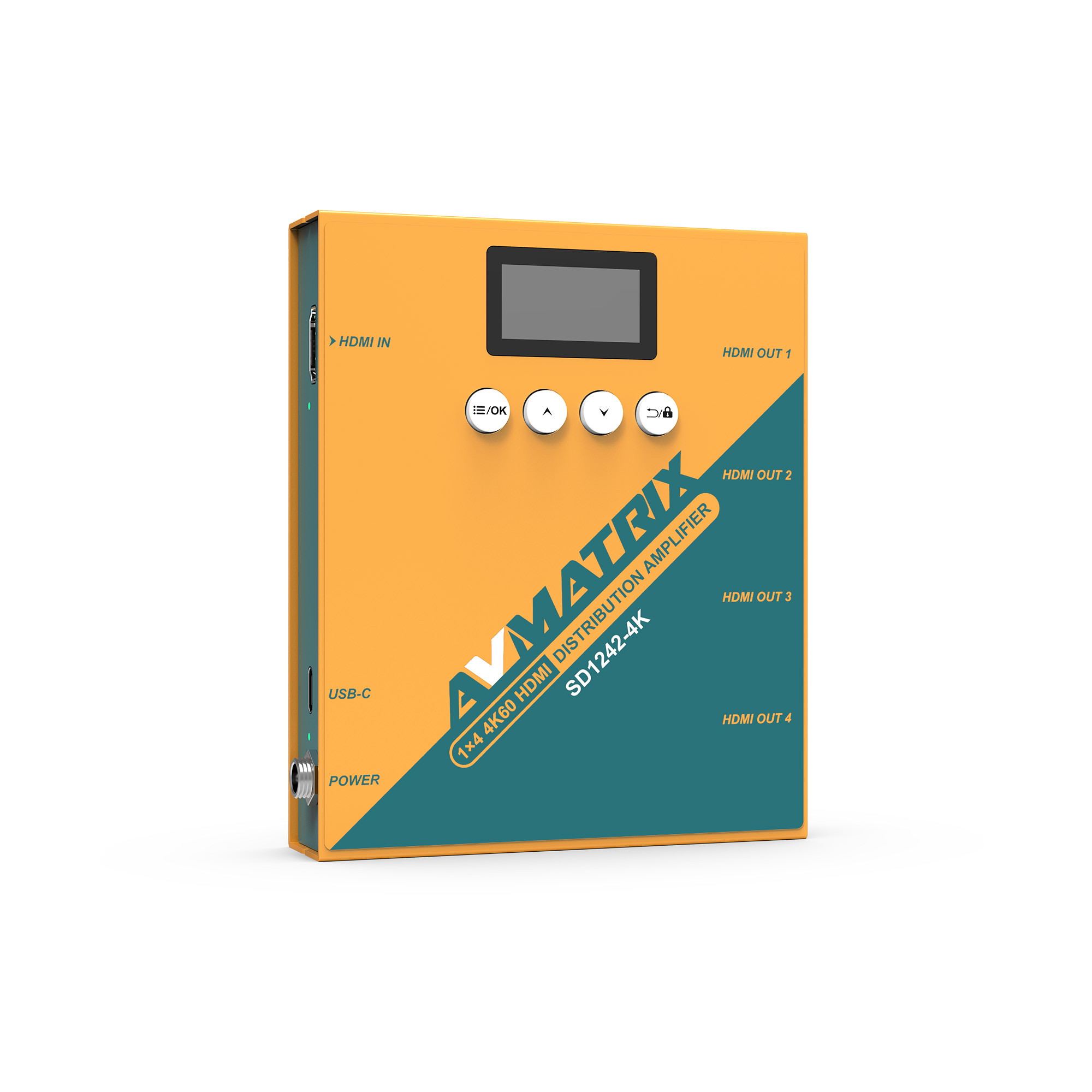SD1242-4K - 1x4 4K60 HDMI Distribution Amplifier