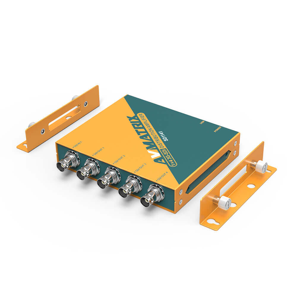 SD1141 - 1x4 SDI Reclocking Distribution Amplifier