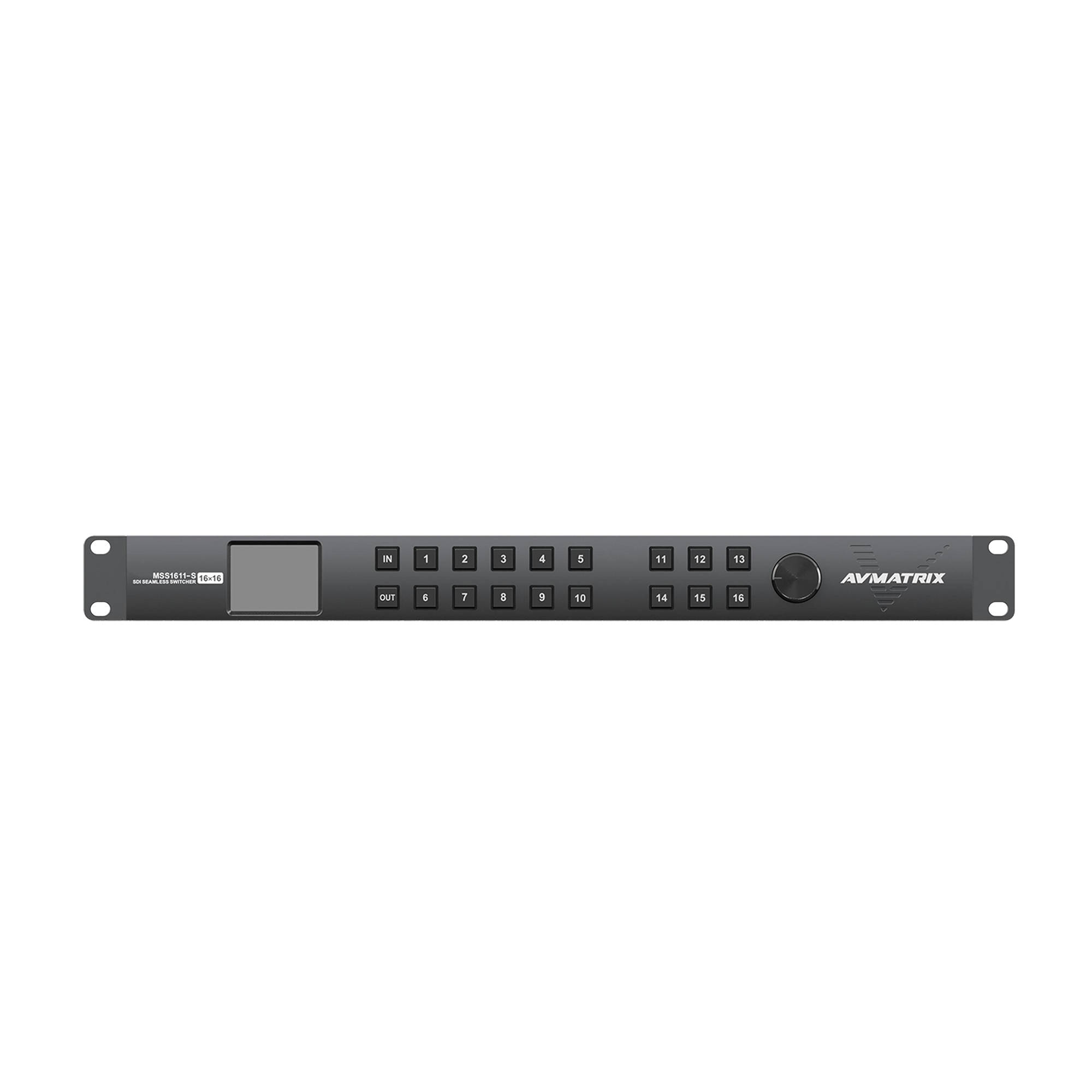 MSS1611-S - 16x16 SDI Seamless Matrix Switcher