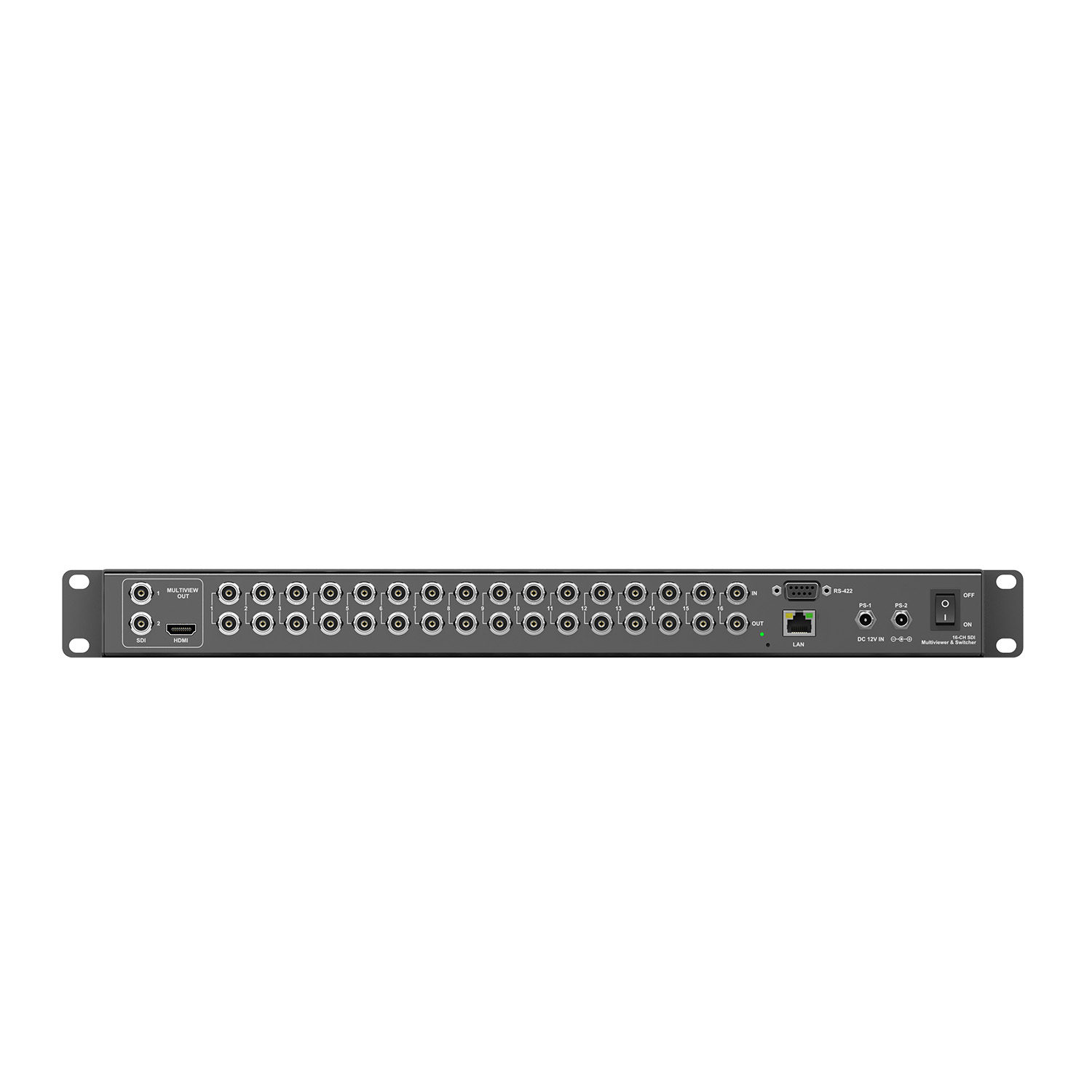 MMV1630 - 16CH SDI Multiviewer & Switcher