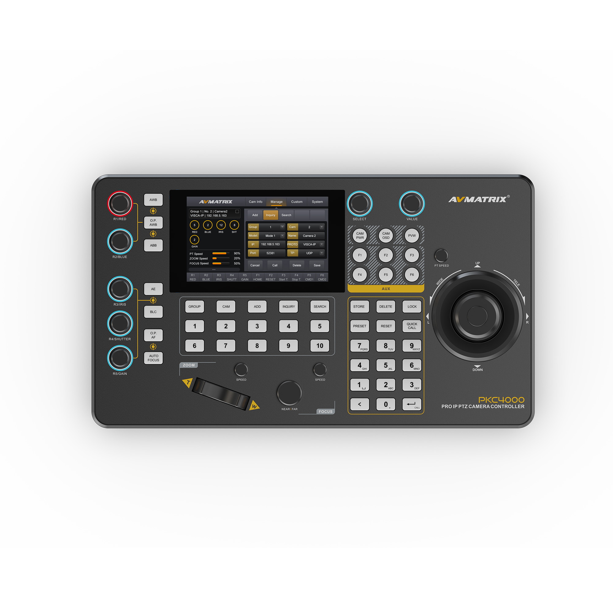 PKC4000 - IP & Serial PTZ Camera Controller