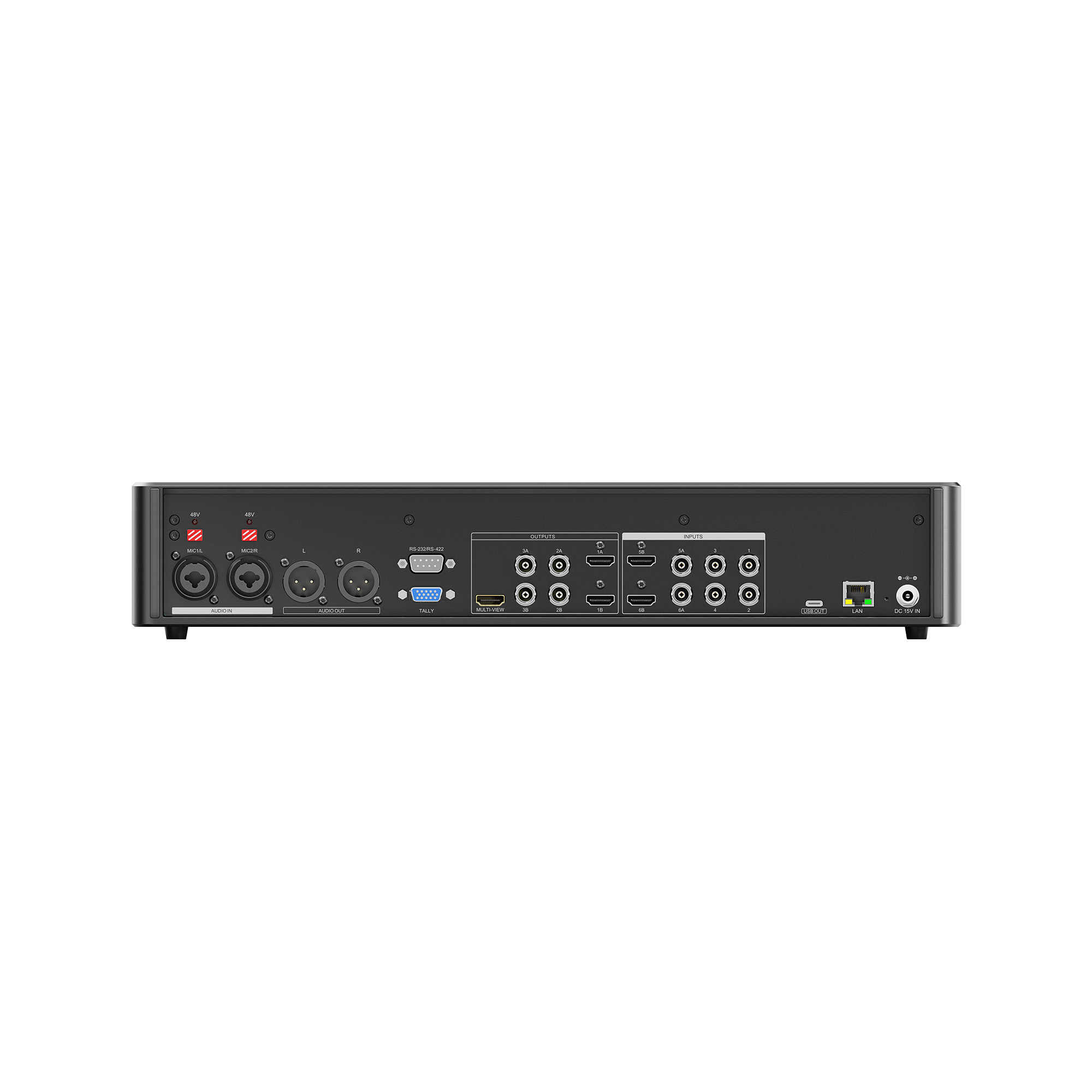SHARK S6 PLUS - 17.3" 6CH SDI/HDMI Portable Video Switcher