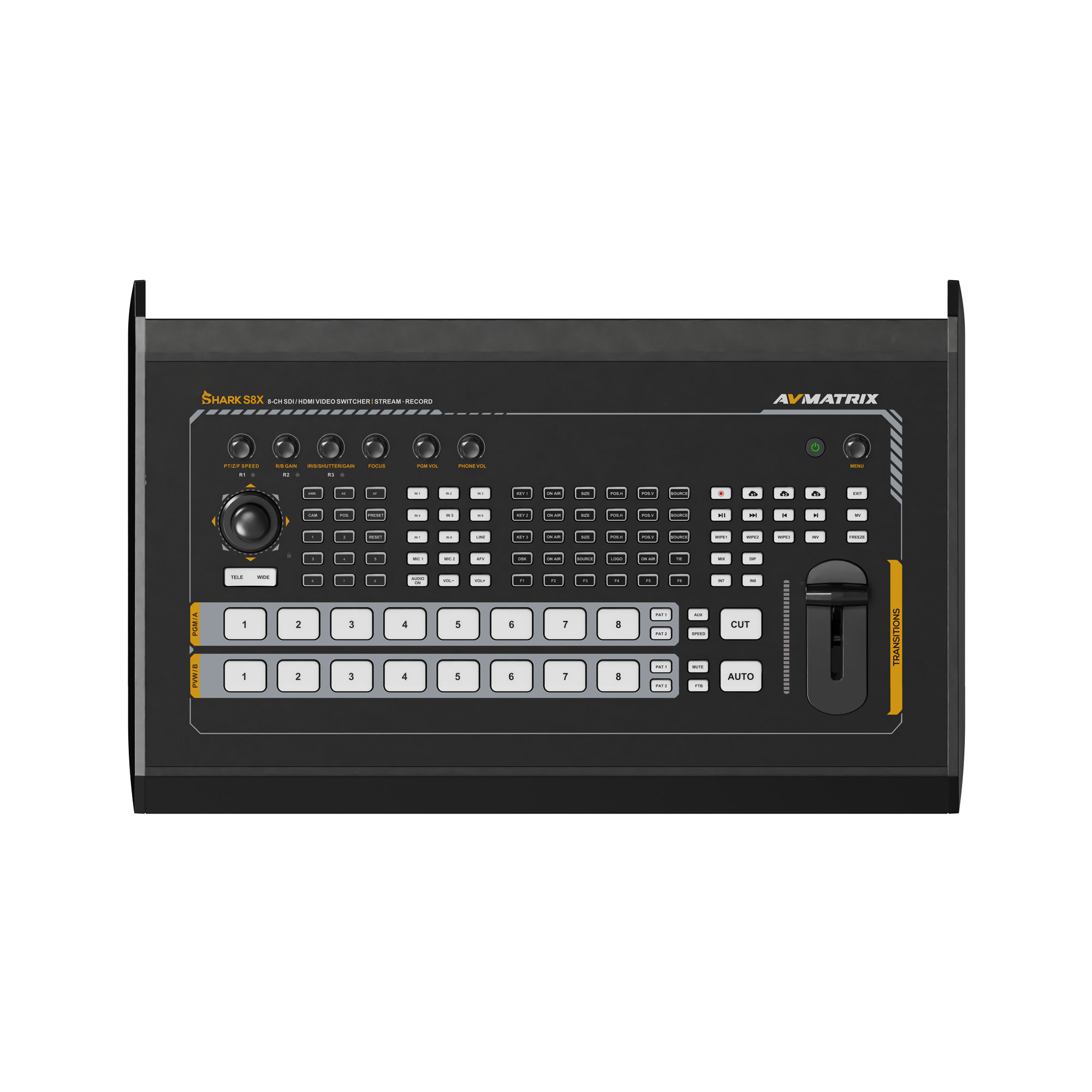 SHARK S8X - 8CH SDI/HDMI Video Switcher