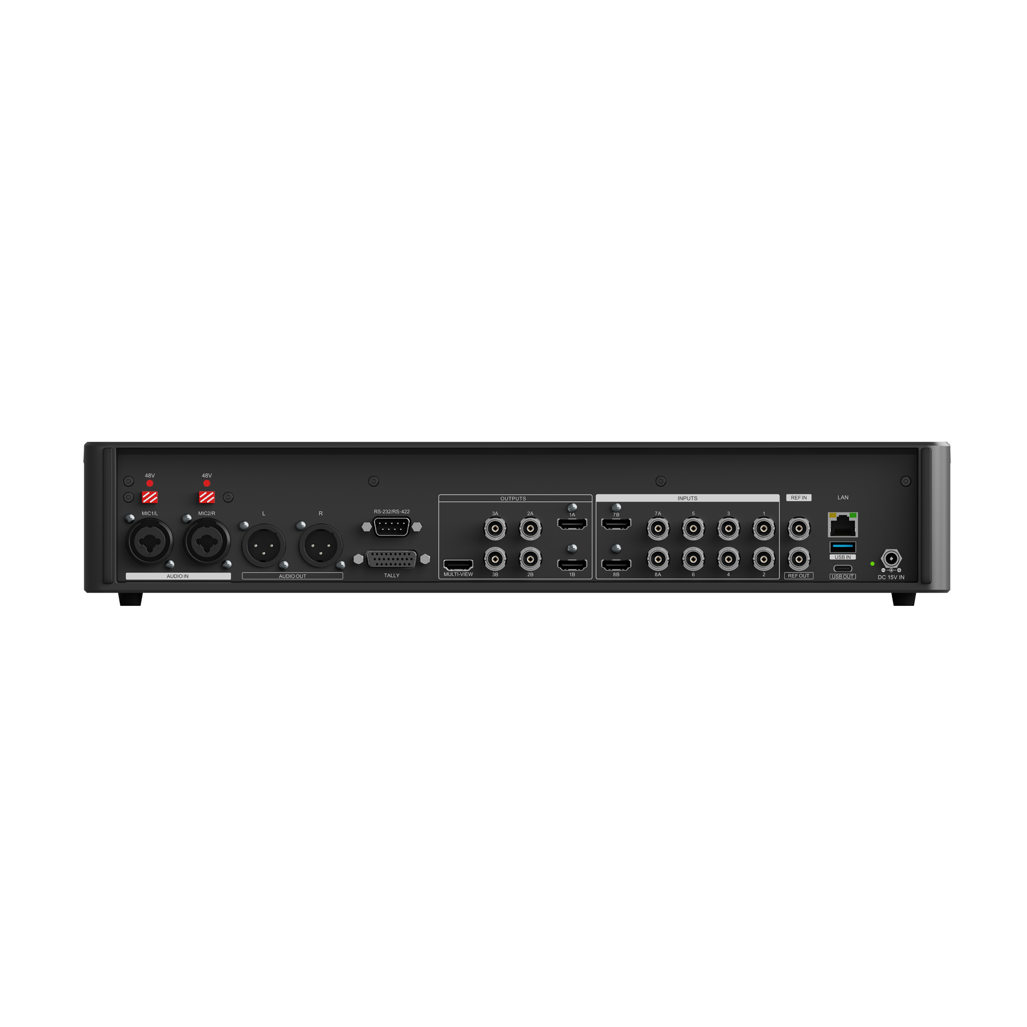 SHARK S8X PLUS - 17.3" 8CH SDI/HDMI Portable Video Switcher