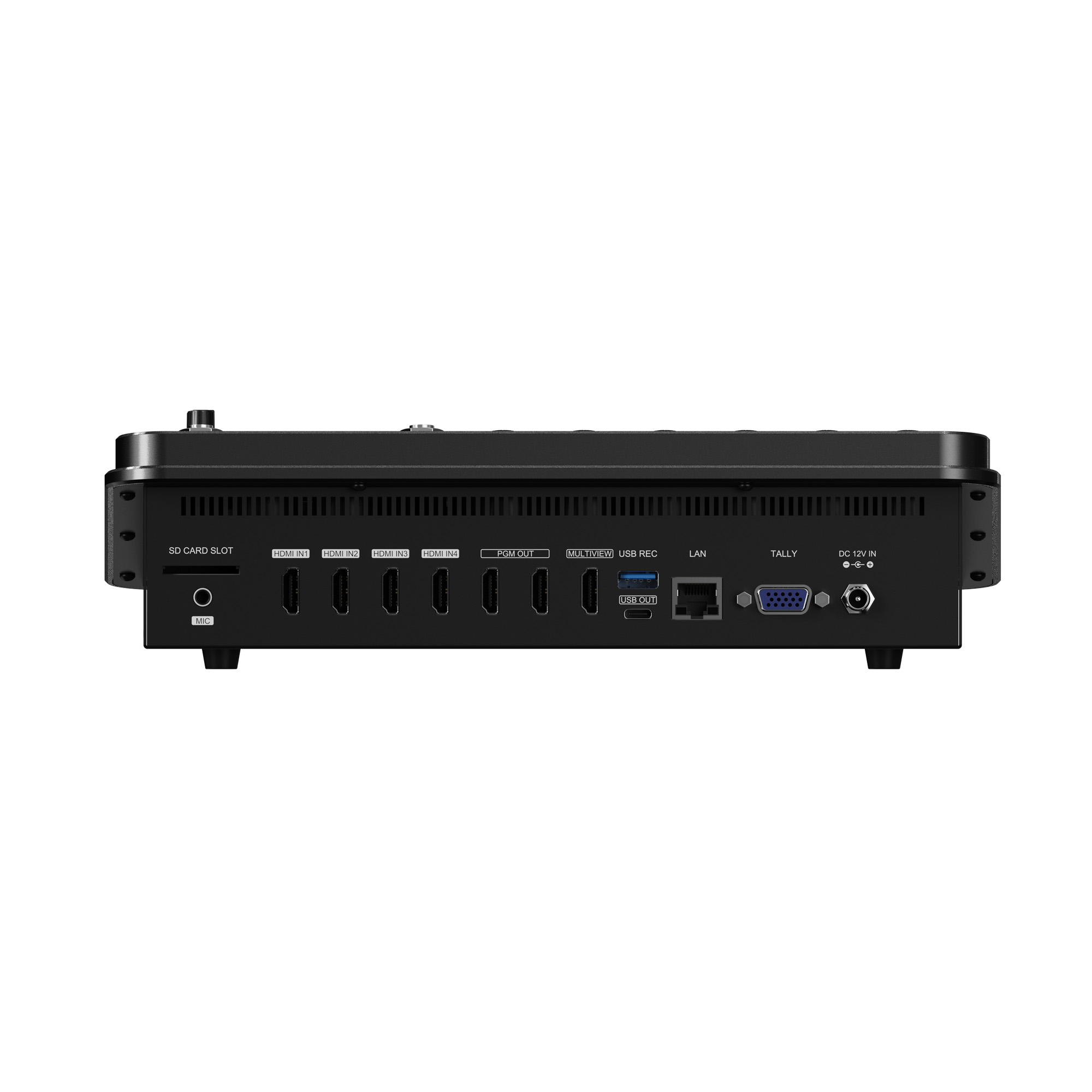 SHARK H4M/S4M - All-in-One 4-CH SDI/HDMI Audio & Video Switcher