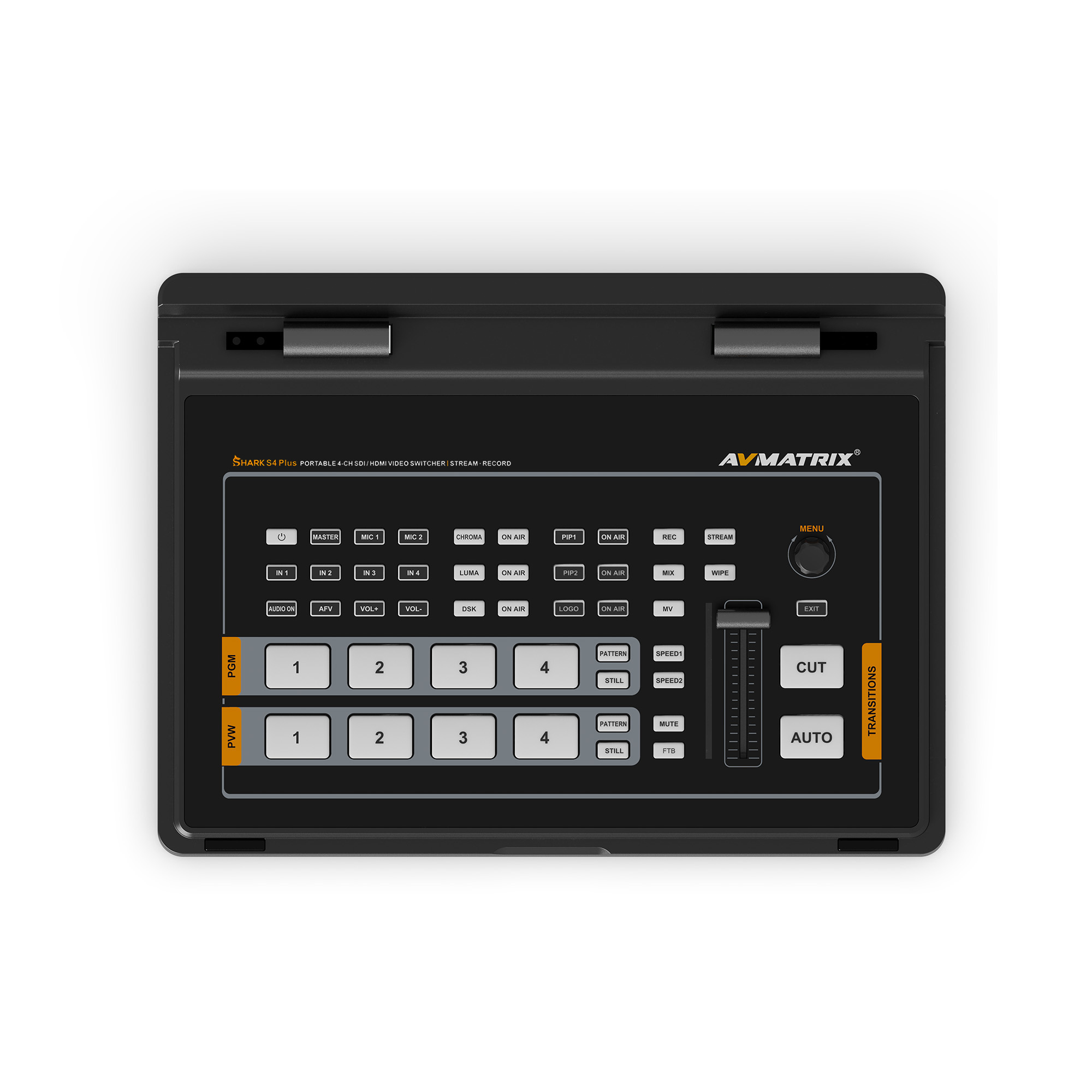 SHARK S4 PLUS - 4-CH SDI/HDMI Video Switcher