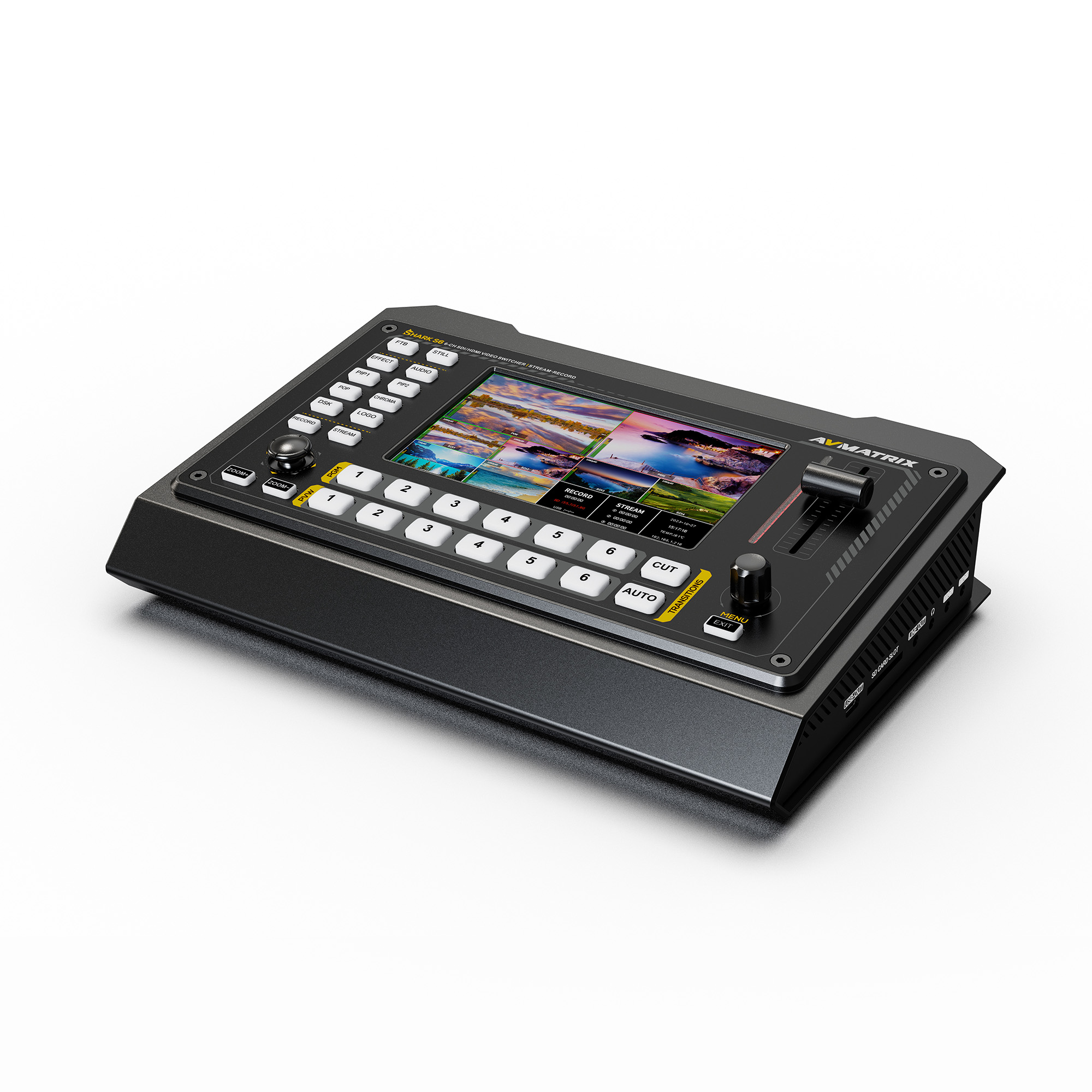 SHARK S6 - 6-CH HDMI/SDI Video Switcher