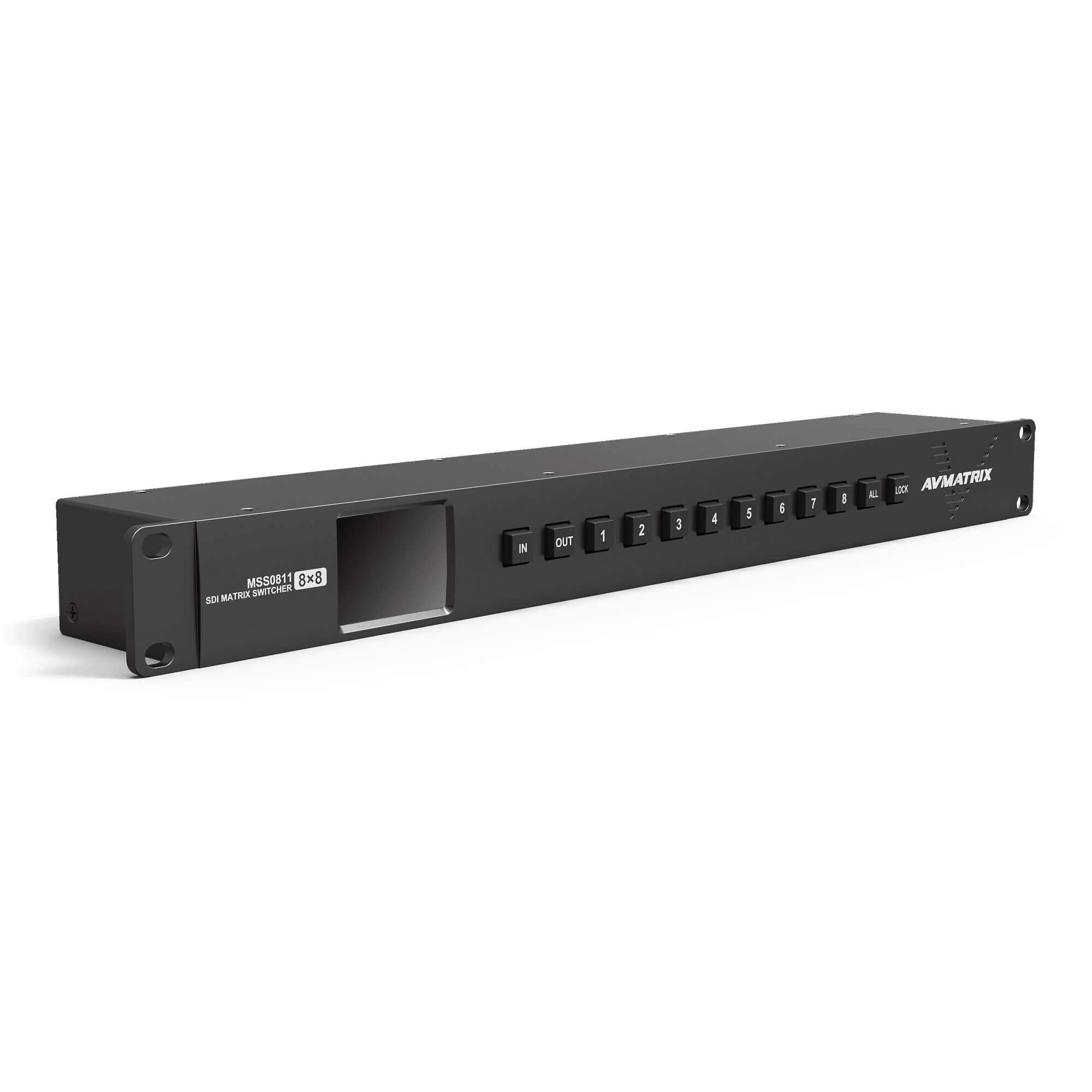 MSS0811 - 8x8 3G-SDI Matrix Switcher