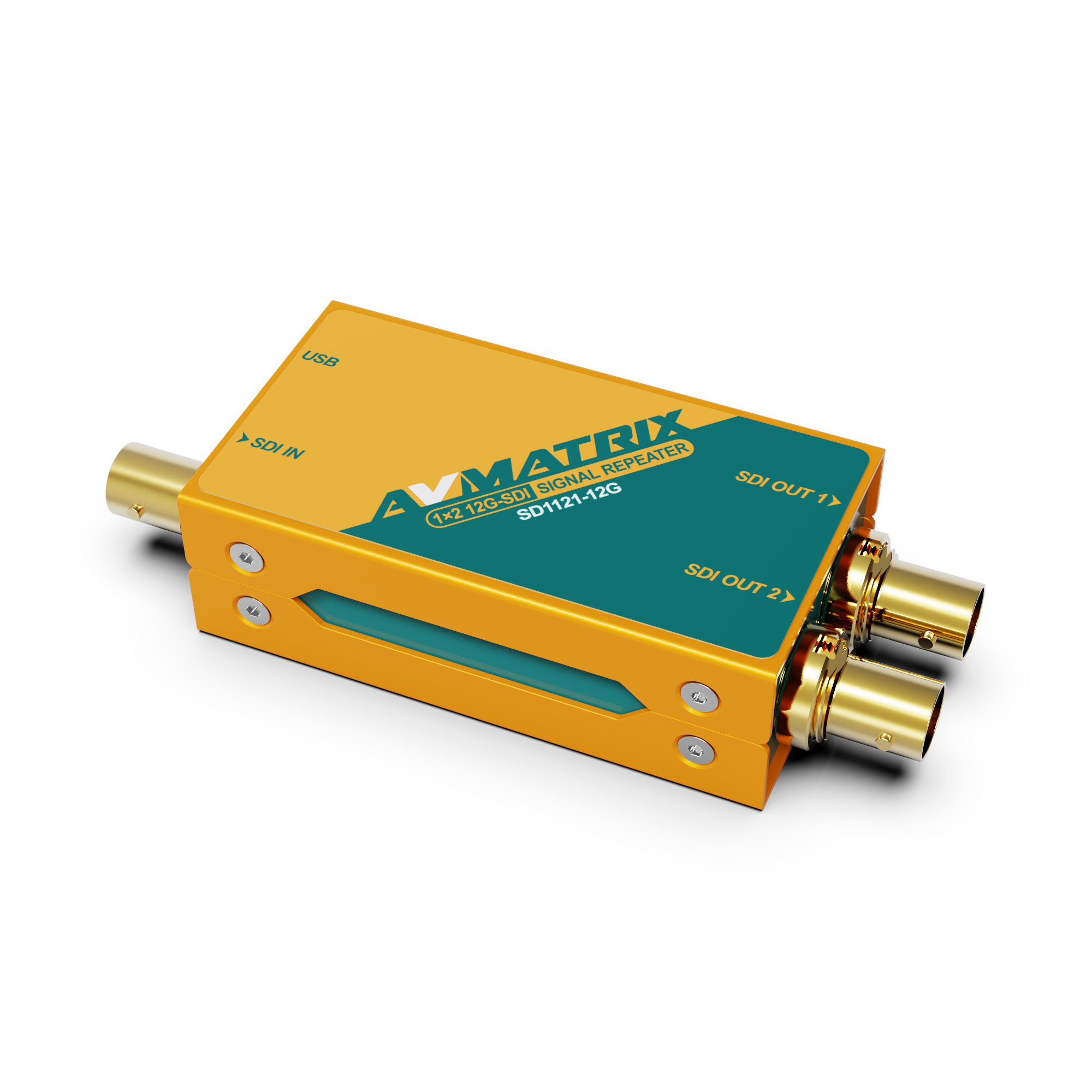 SD1121-12G - 1x2 12G-SDI Signal Repeater