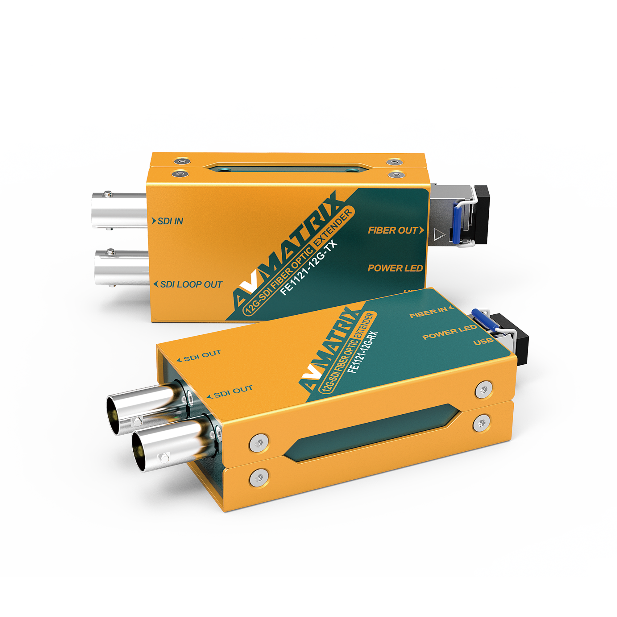 FE1121-12G - 12G-SDI Fiber Optic Extender