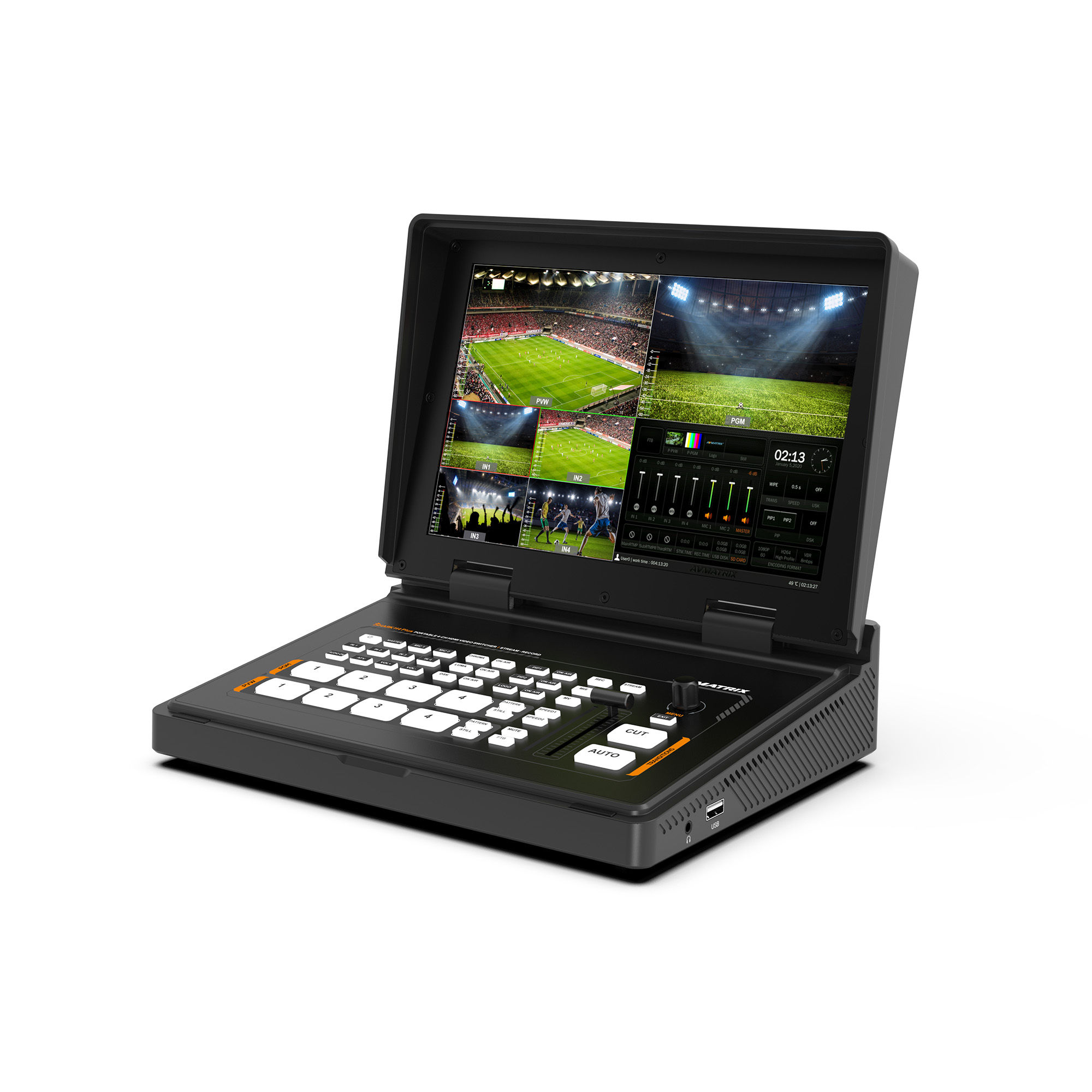 SHARK H4 PLUS - 4-CH HDMI Video Switcher